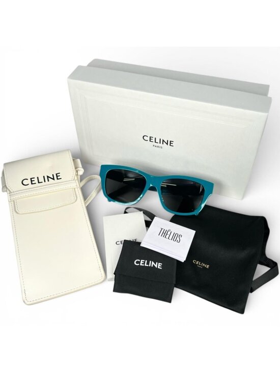 Celine Monochrome Square Wellington Eyewear main image 7